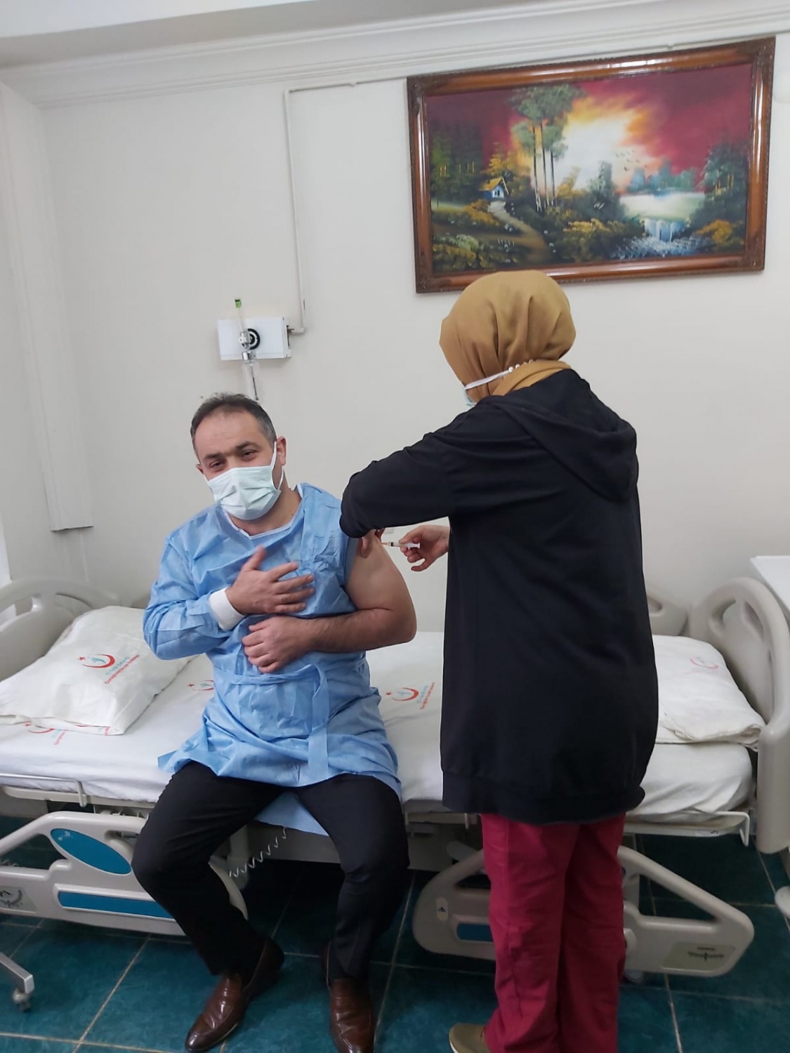 Gümüşhane’de Covid-19 aşılaması başladı 13