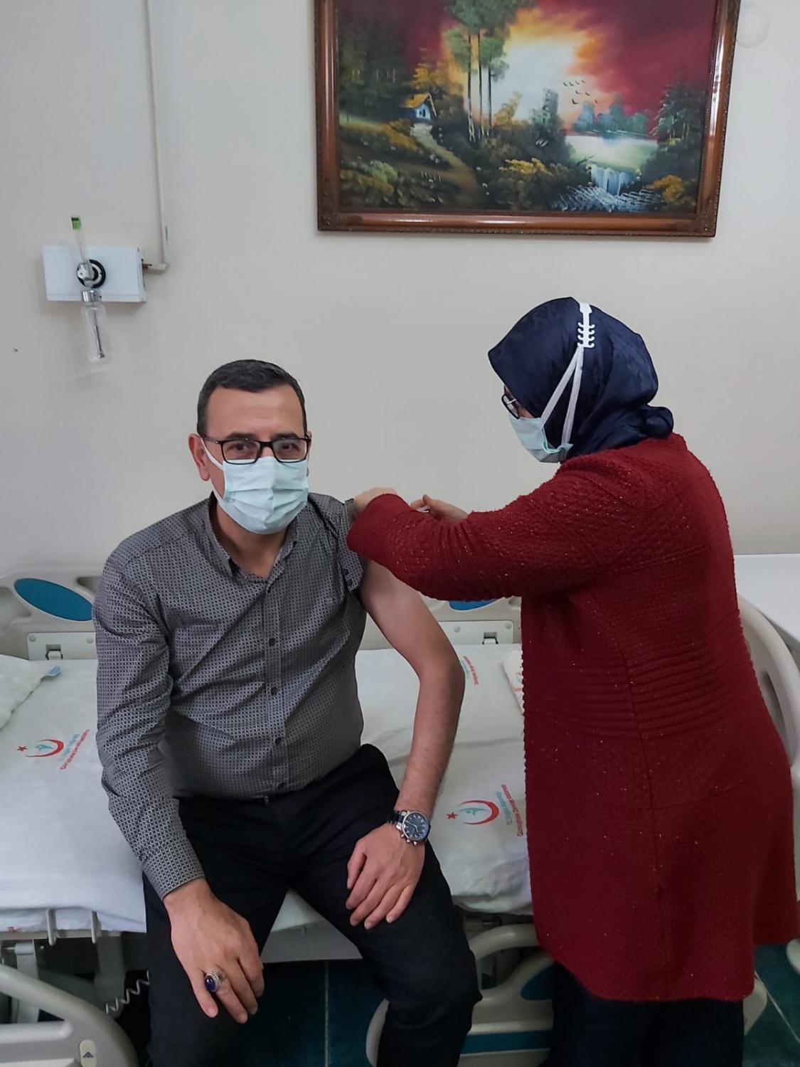 Gümüşhane’de Covid-19 aşılaması başladı 16