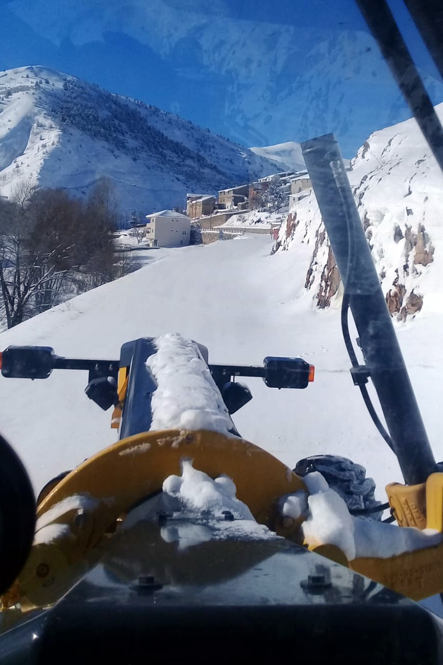 Gümüşhane’de kapalı köy yollarının tamamı açıldı 1