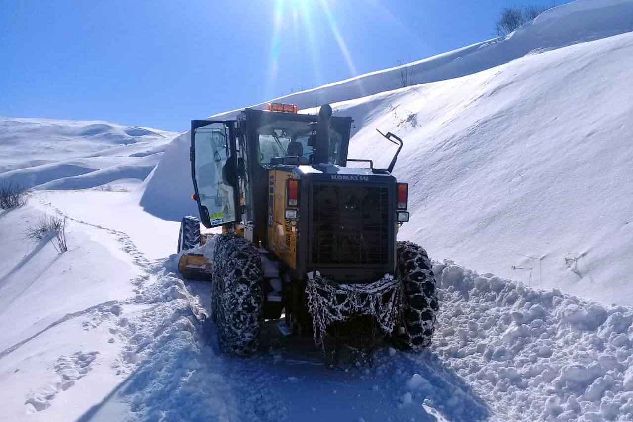 Gümüşhane’de kapalı köy yollarının tamamı açıldı 4