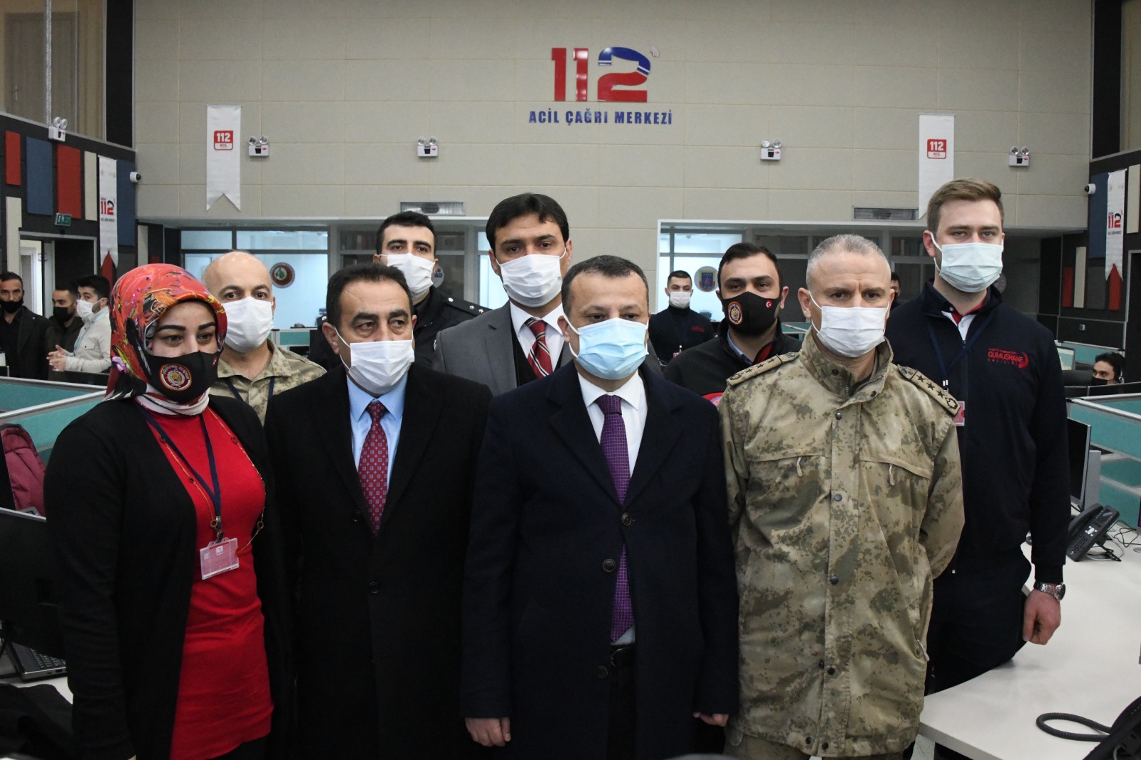 Gümüşhane 112 Acil Çağrı Merkezi hizmete alındı 1