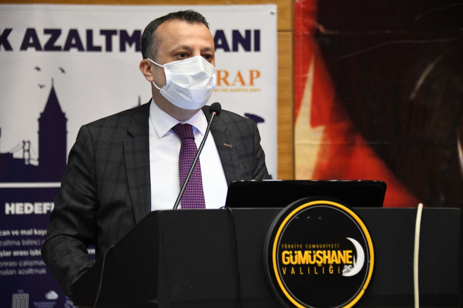 Gümüşhane’de İl Afet Risk Azaltma Planı (İRAP) Toplantısı Yapıldı 1