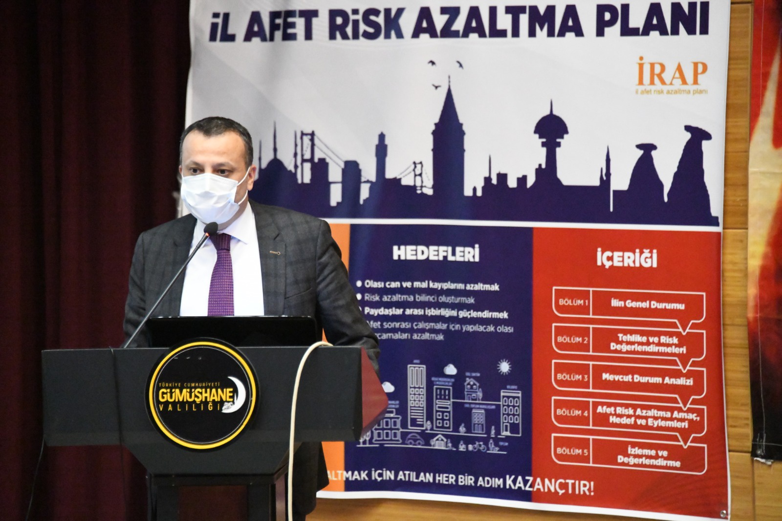 Gümüşhane’de İl Afet Risk Azaltma Planı (İRAP) Toplantısı Yapıldı 3