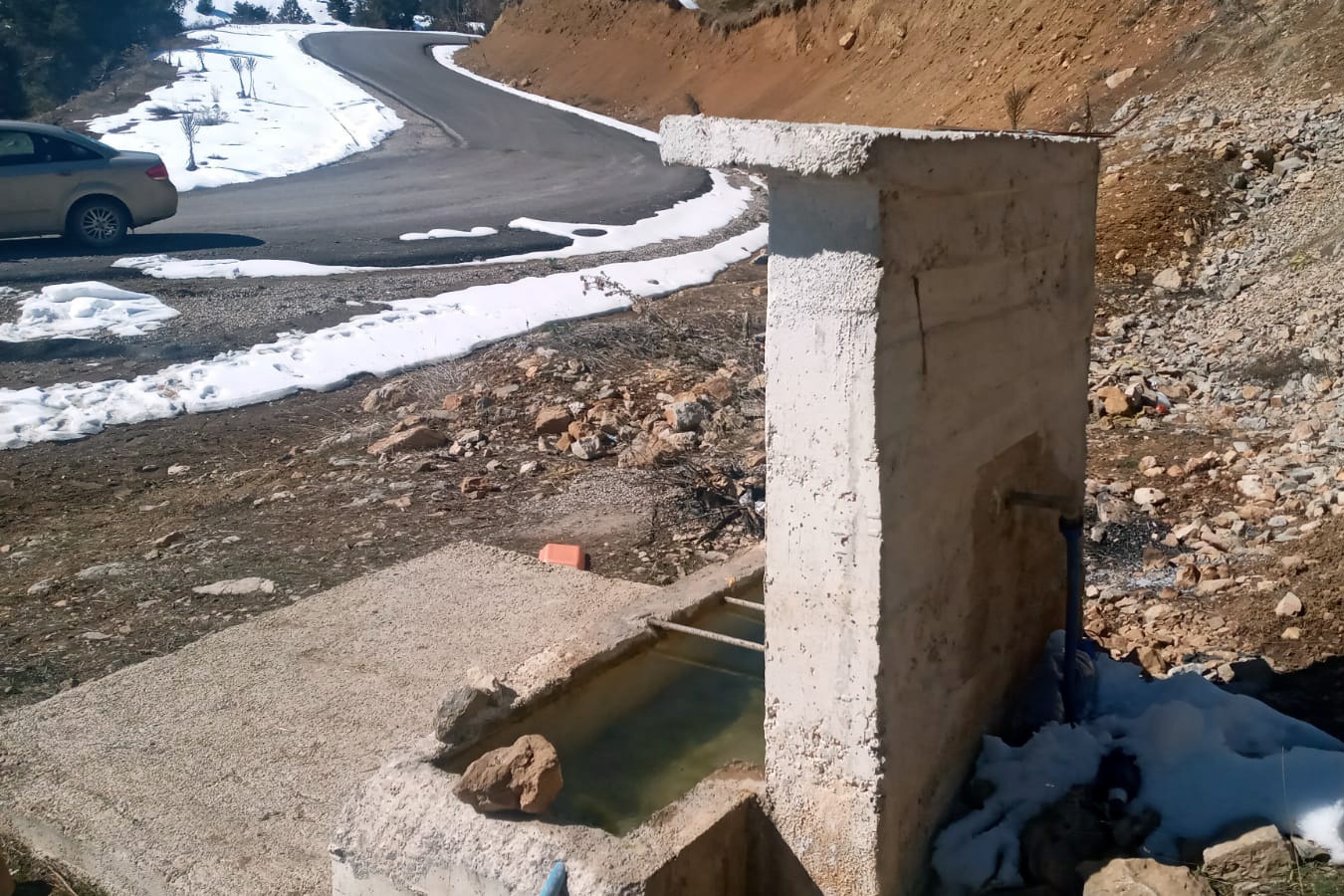 Magandalar bu kez çeşmeyi hedef aldı 3