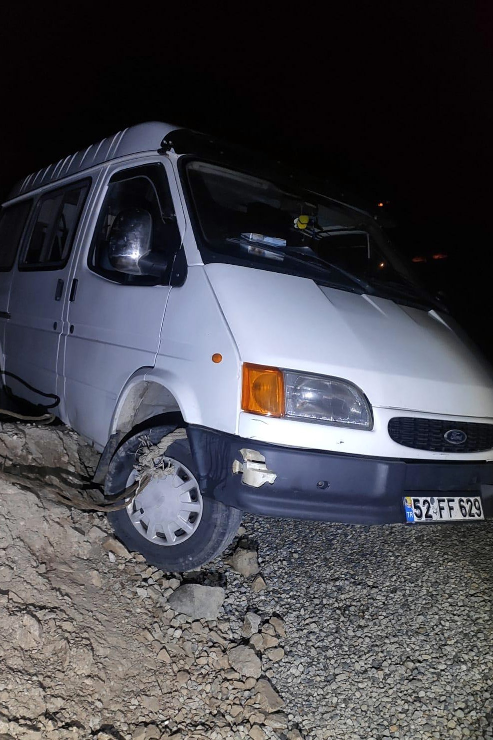 Kürtün’de trafik kazası: 1 yaralı 7