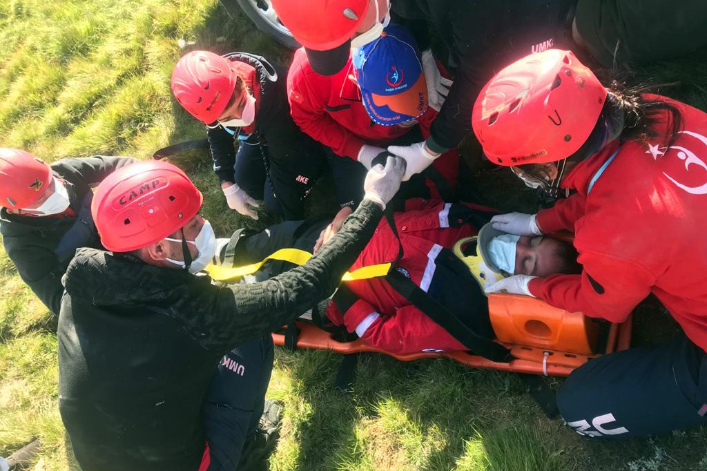 UMKE ekipleri Gümüşhane yaylalarında tatbikat yaptı 5