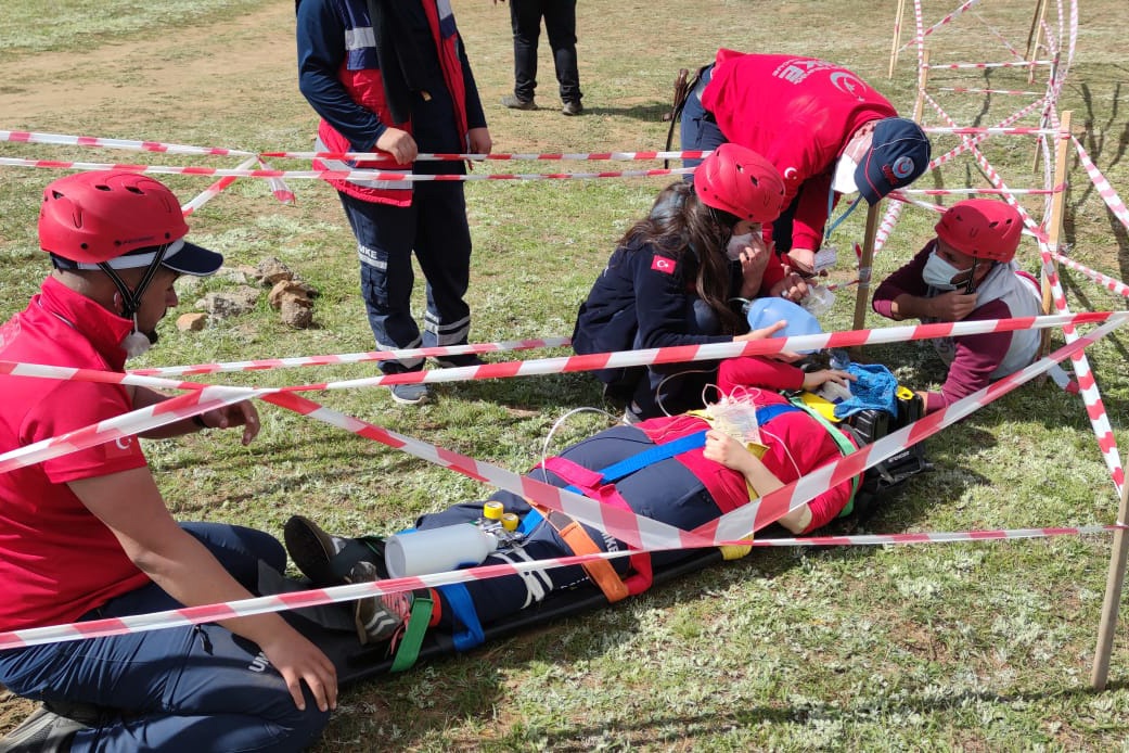 UMKE ekipleri Gümüşhane yaylalarında tatbikat yaptı 9