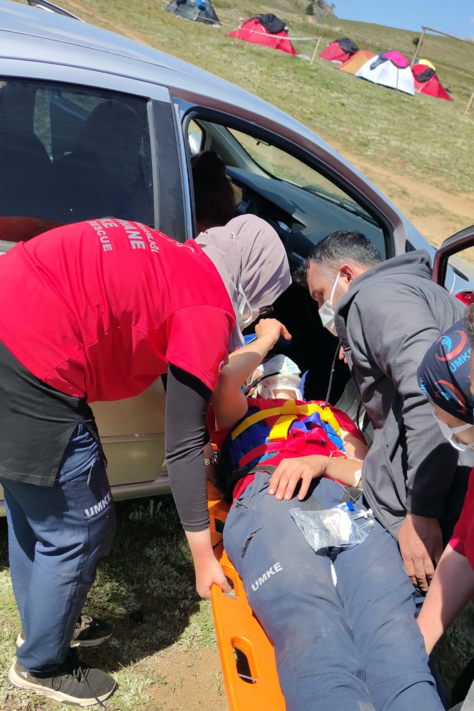 UMKE ekipleri Gümüşhane yaylalarında tatbikat yaptı 6