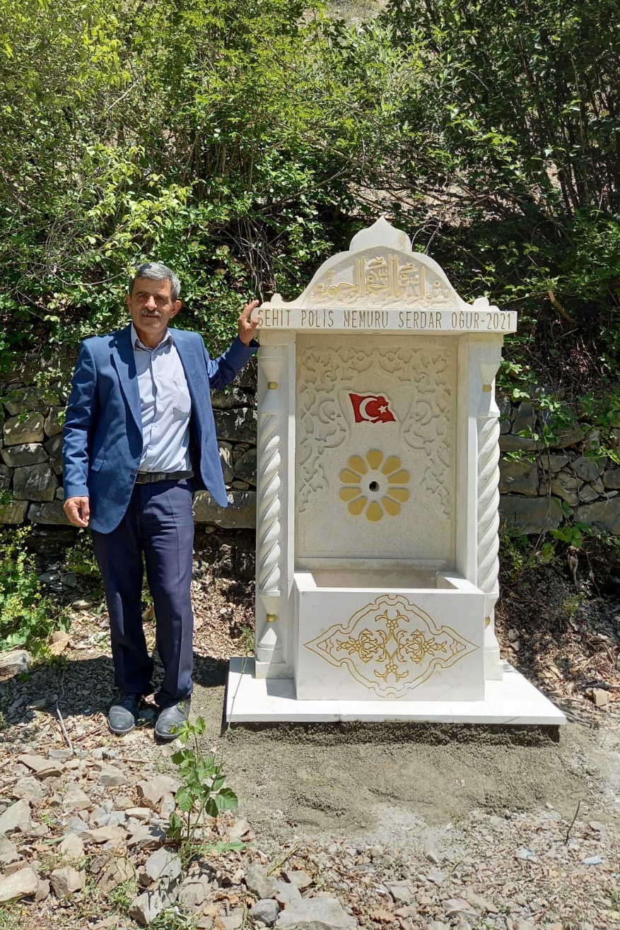 Gümüşhane’de şehitler adına 6 çeşme yaptırıldı 5