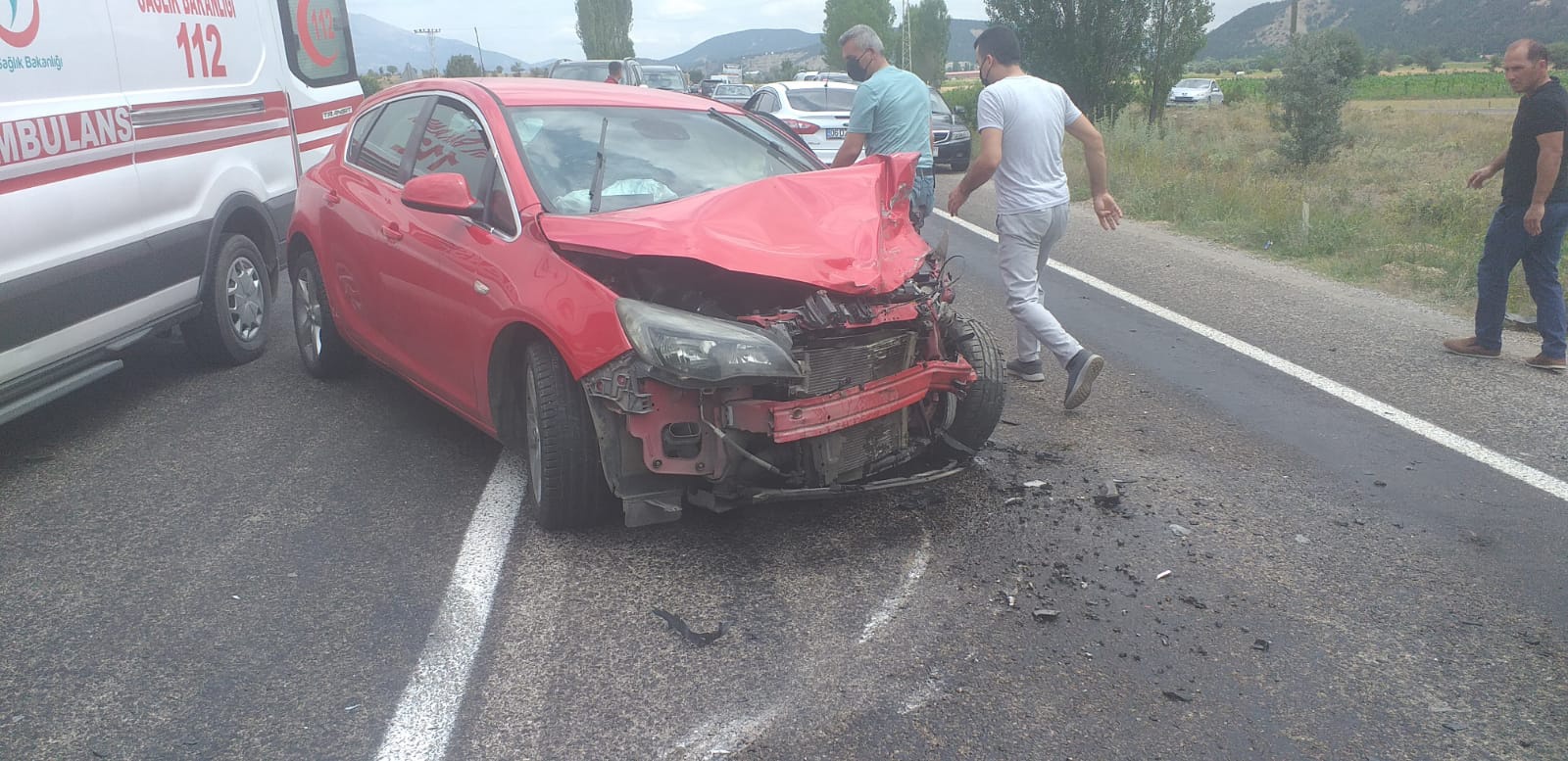 Gümüşhane’de trafik kazası: 1 ölü, 3 yaralı 5
