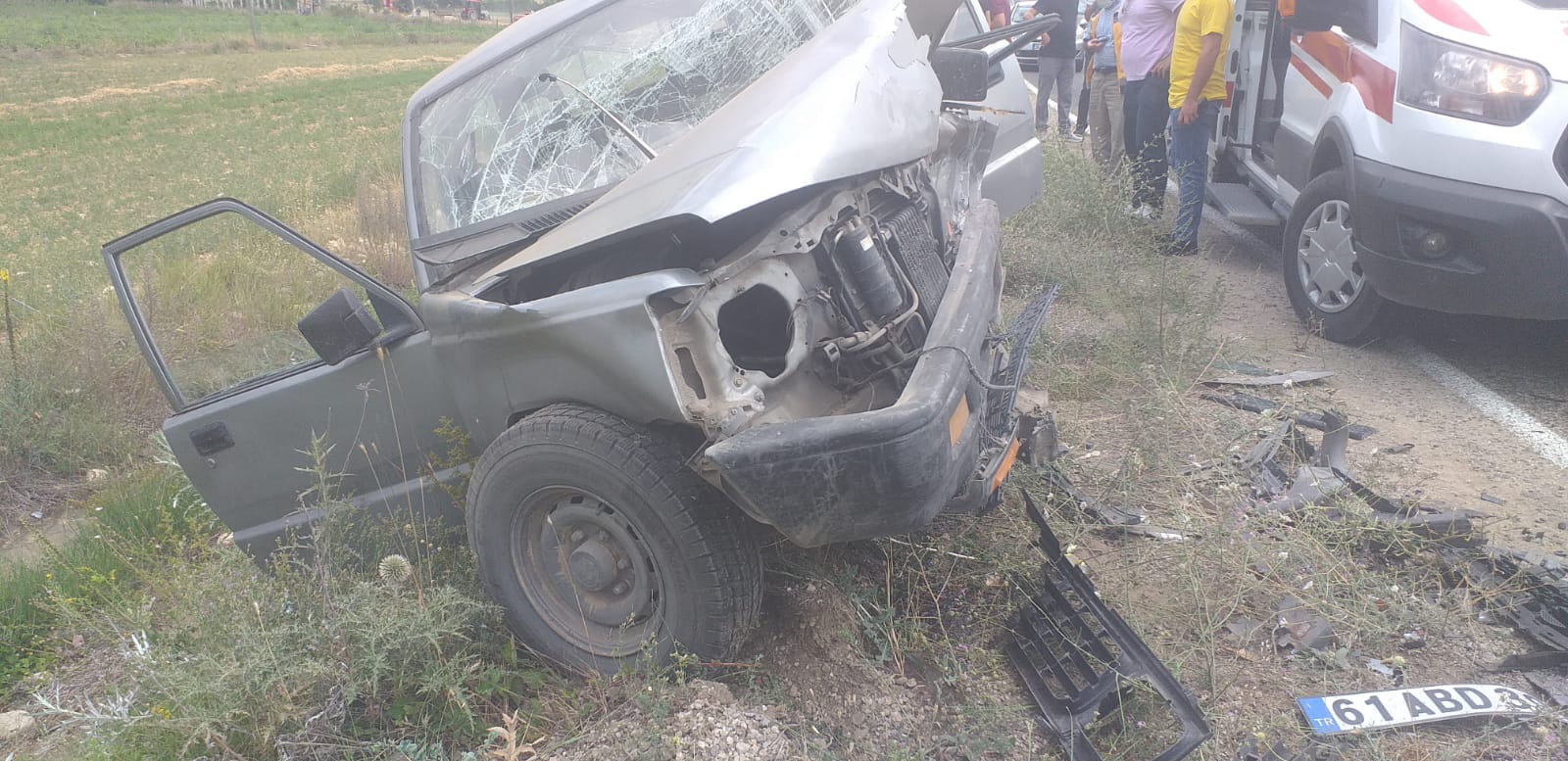 Gümüşhane’de trafik kazası: 1 ölü, 3 yaralı 2