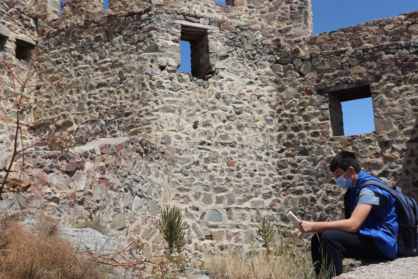 Gençler Kov Kalesinde tarih yolculuğuna çıktı 4