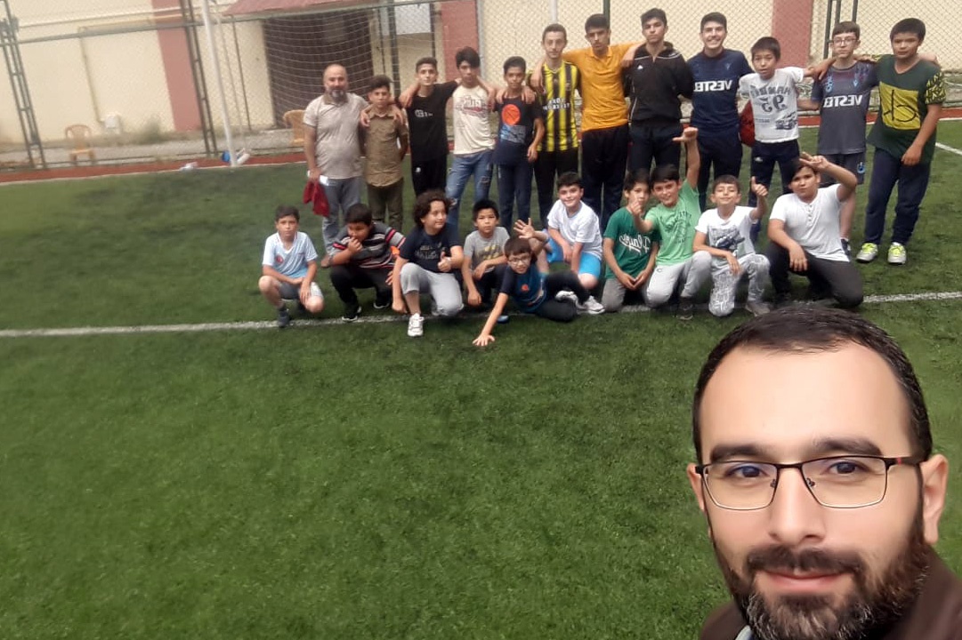 Önce Kur'an Kursuna sonra halı sahaya gittiler 6