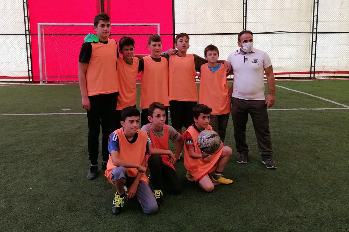 Önce Kur'an Kursuna sonra halı sahaya gittiler 1