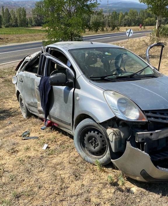 Gümüşhane’de trafik kazası: 1 ölü, 4 yaralı 4