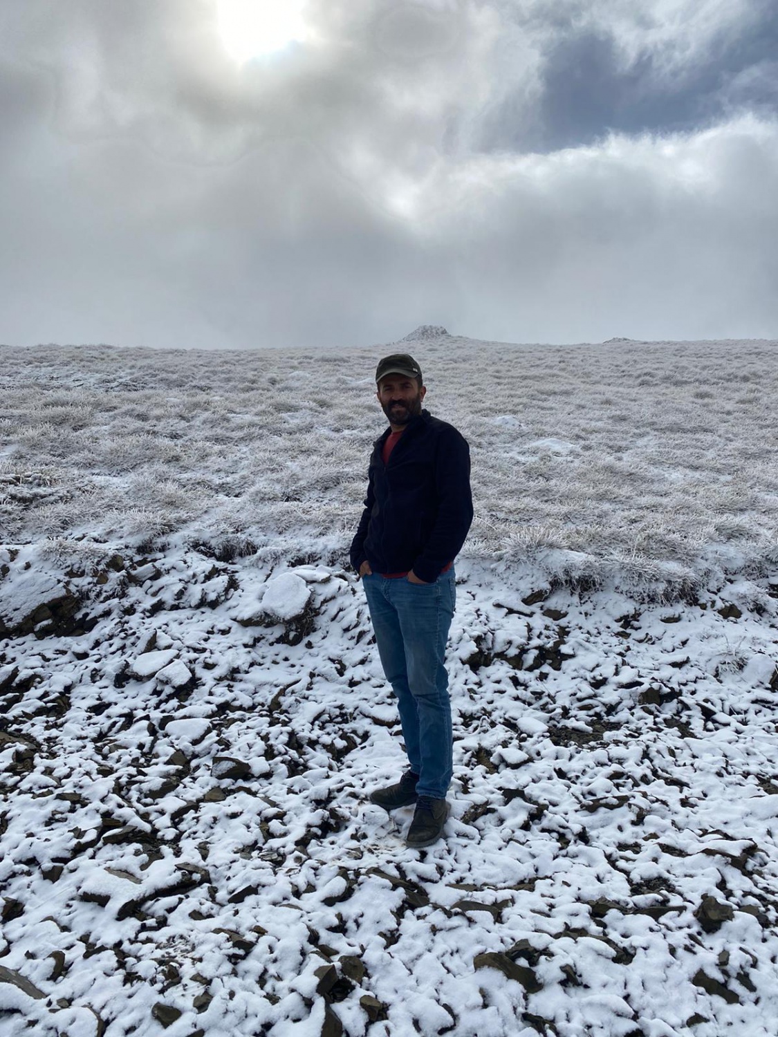 Yüksekler beyaza büründü hava buz kesti 2