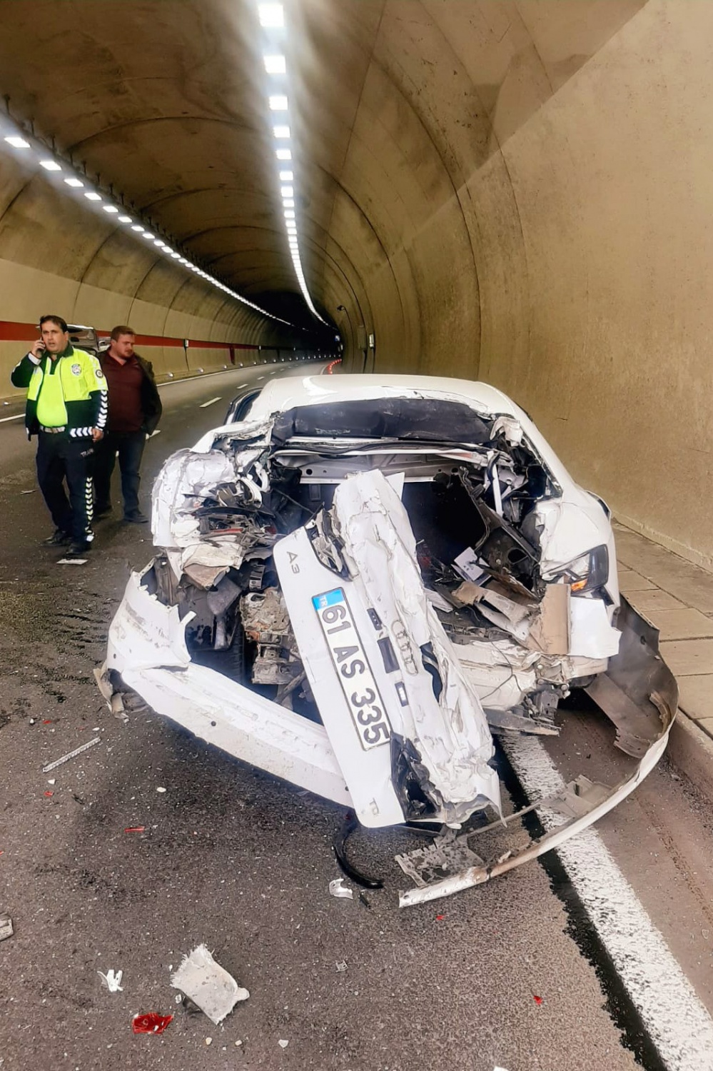 Gümüşhane’de trafik kazası: 2 yaralı 3