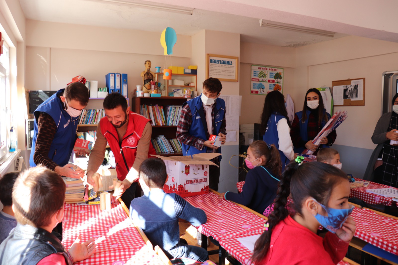 Gençlik Merkezi Akocak köy okulunda 17