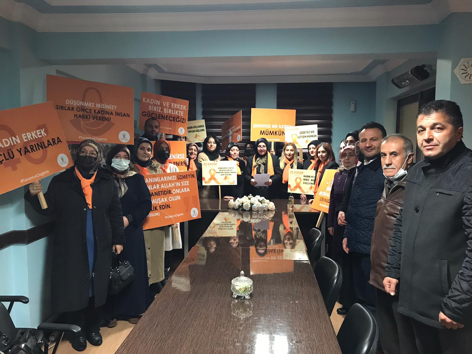 AK Kadınlar kadına şiddeti kınadı 1