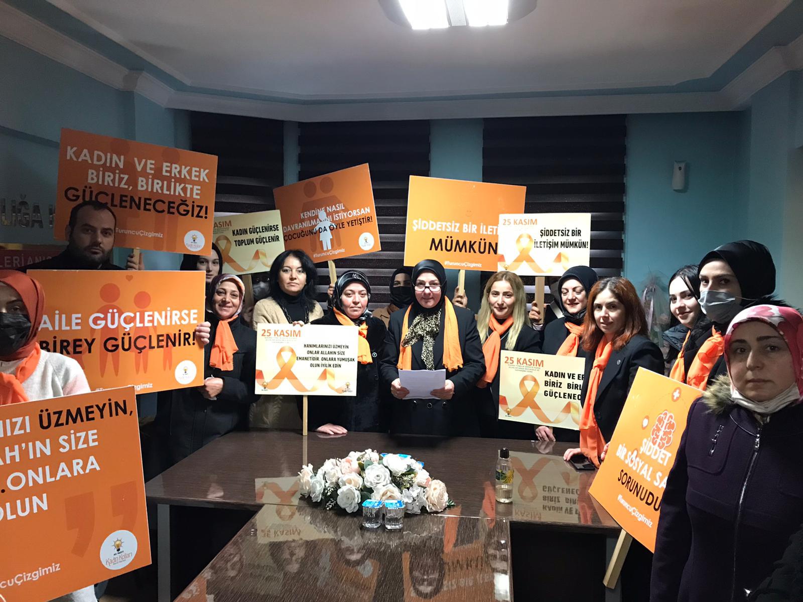 AK Kadınlar kadına şiddeti kınadı 3