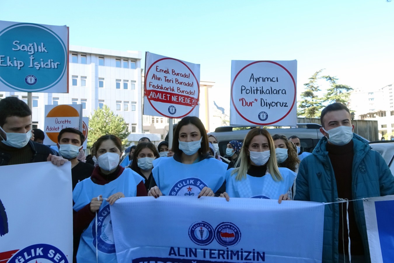 Sağlık-Sen iş bıraktı 1