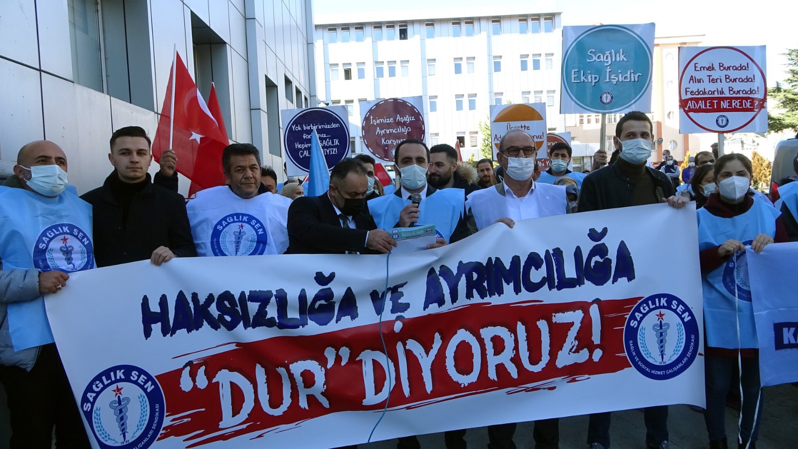 Sağlık-Sen iş bıraktı 4