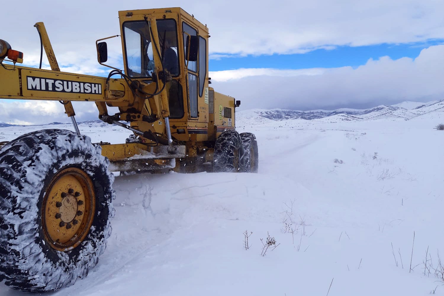 Gümüşhane’de kar yağışı 2