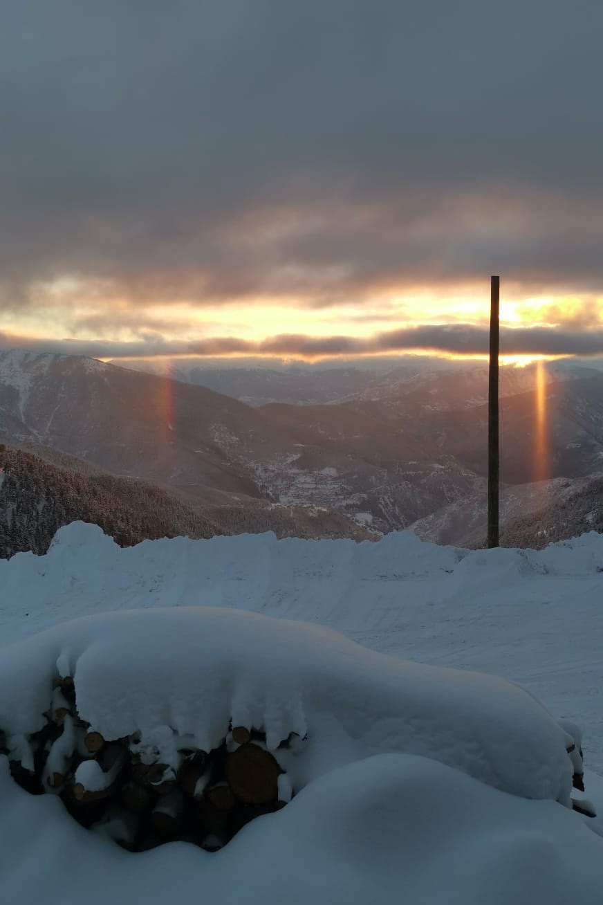 Güneş Zigana'yı böyle ışınladı 1