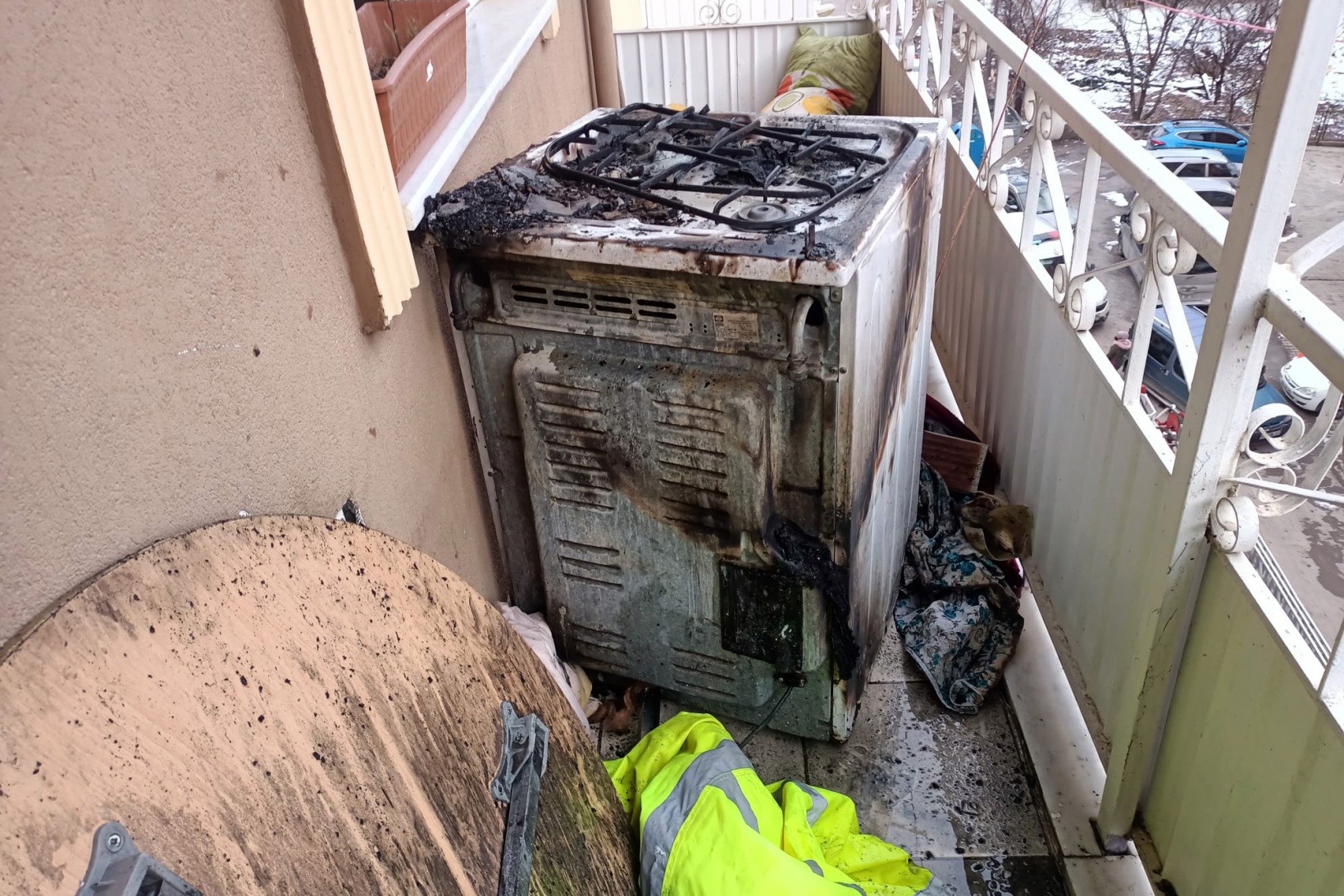 Gümüşhane’de ev yangını korkuttu 9