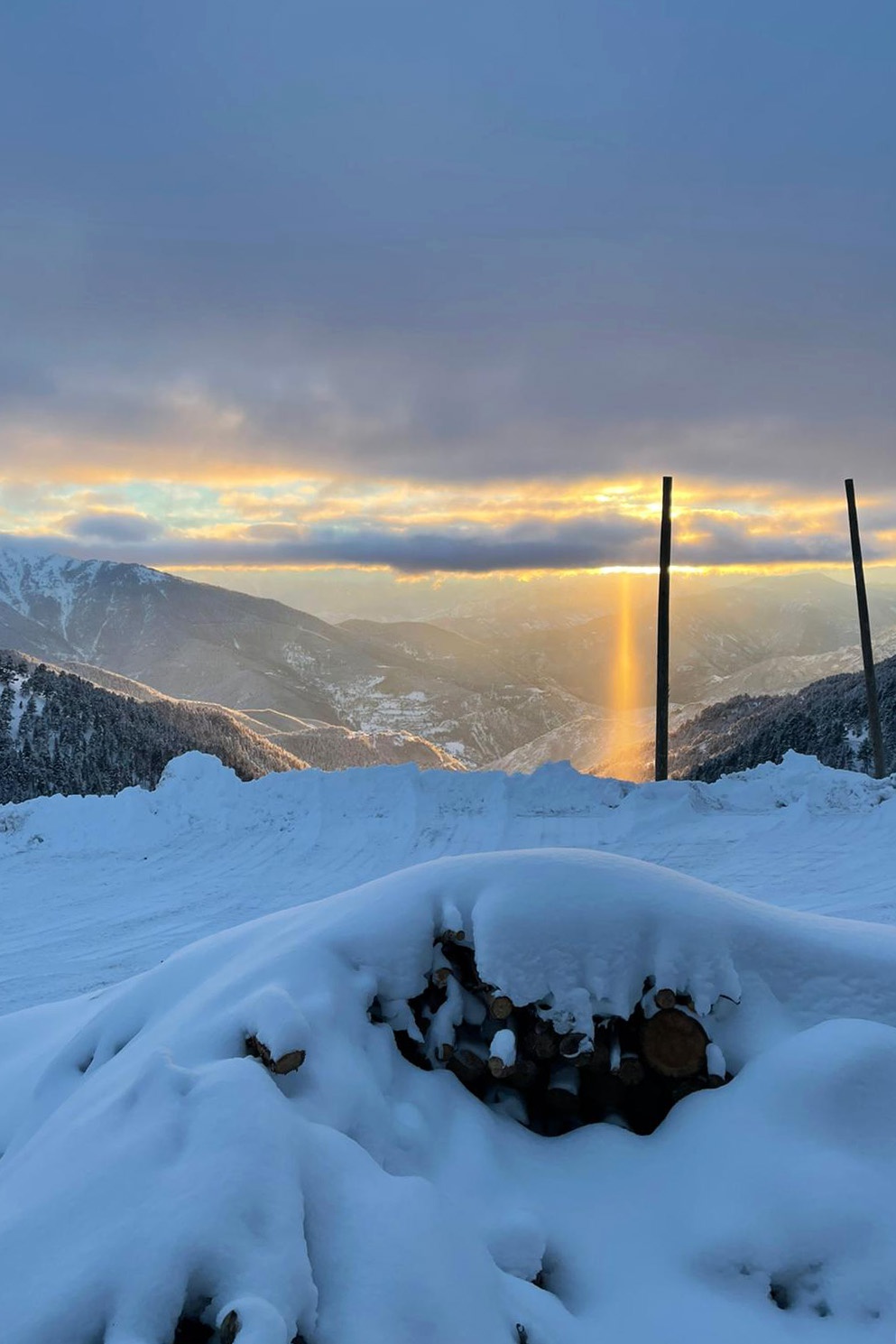 Güneş Zigana'yı böyle ışınladı 6