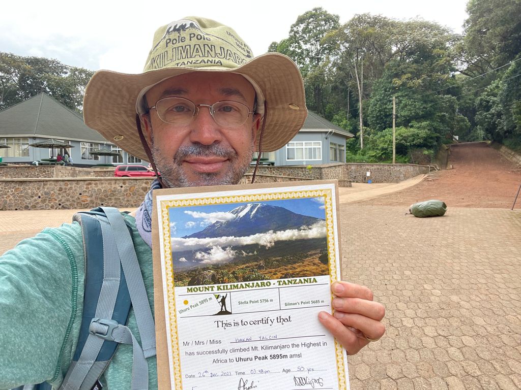 Kilimanjaro’da bir Gümüşhaneli: Hakan Yalçın 9