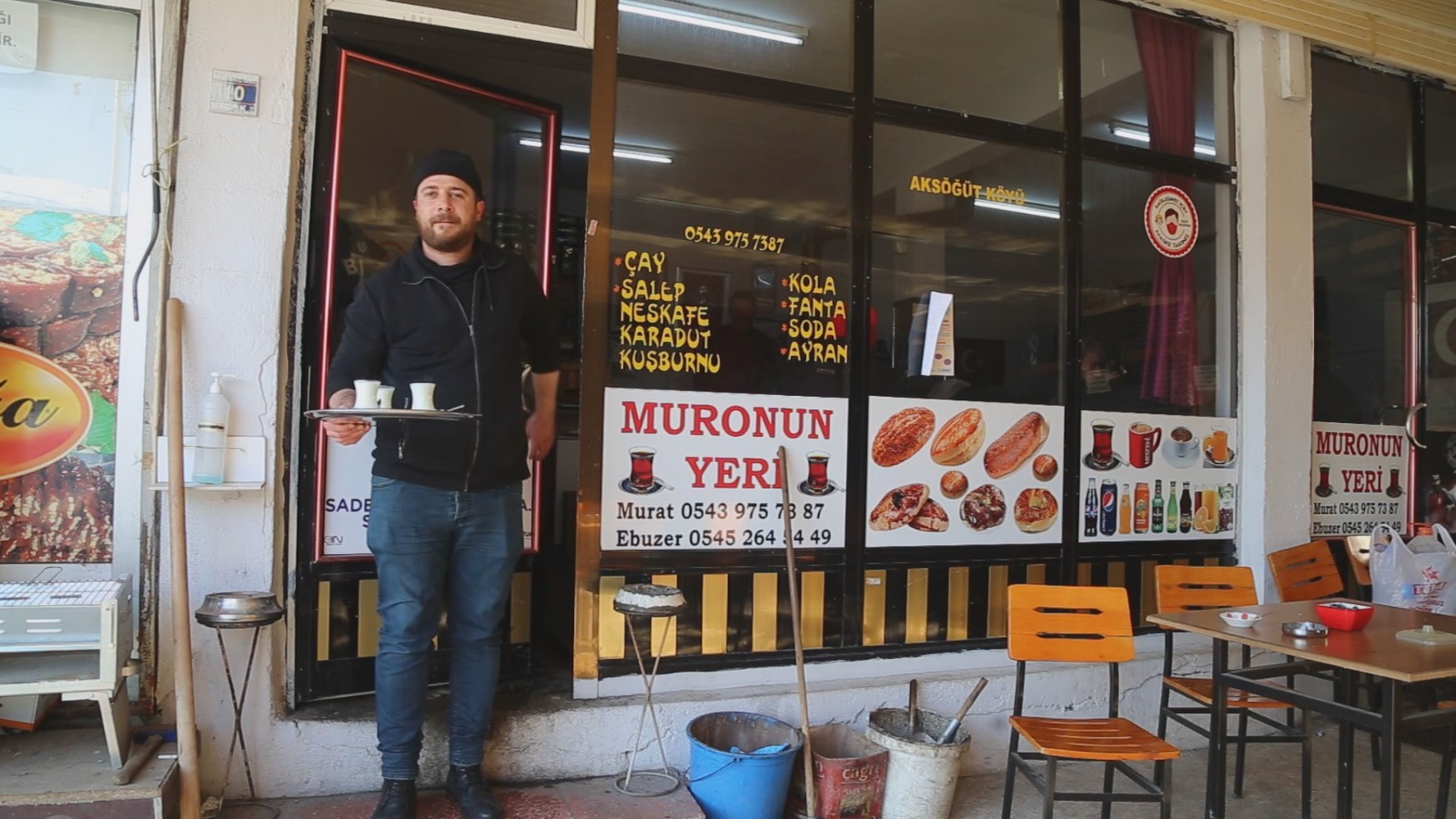 Kelkit’teki kahvehanelerde kış mevsiminde çaydan çok süt satılıyor  4