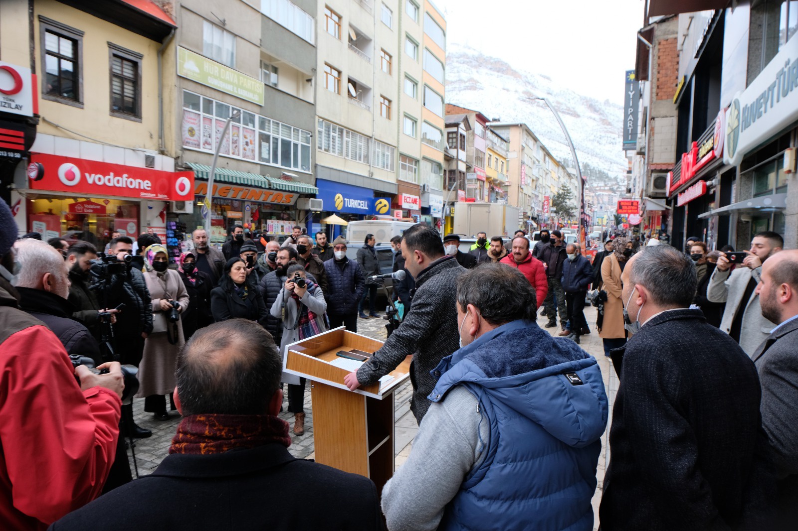 Gümüşhane’de esnaf elektriğe gelen zamma tepki gösterdi 4