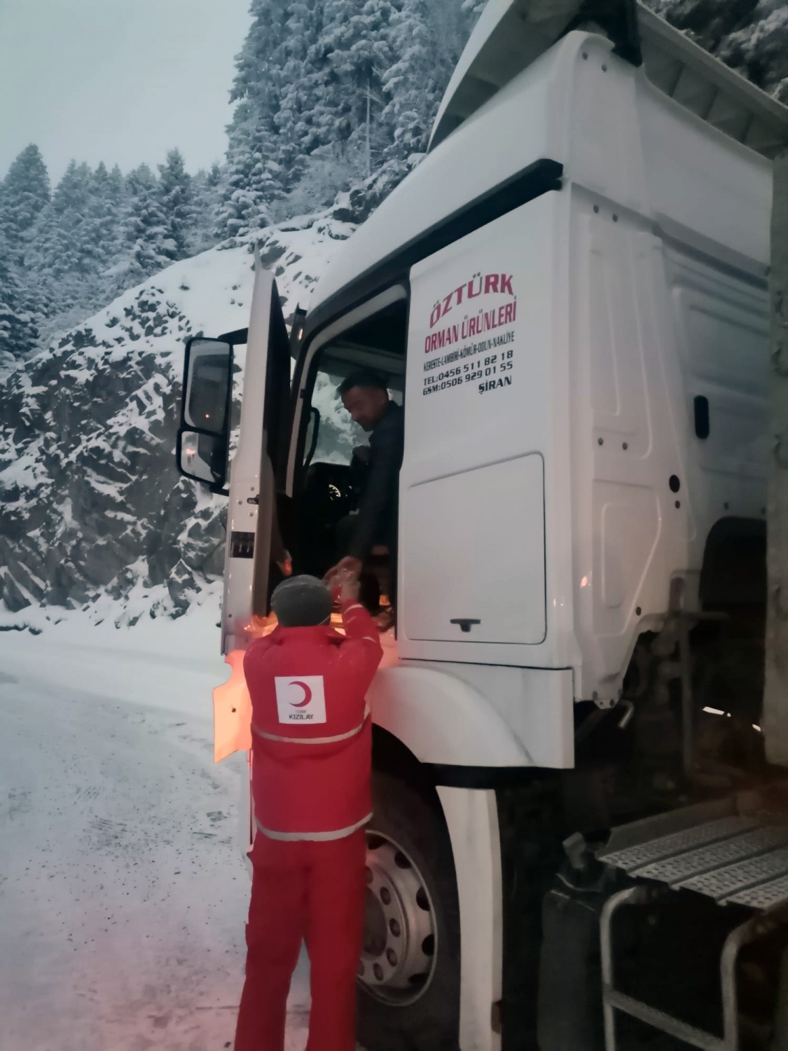 Zigana geçidi kar altında 1