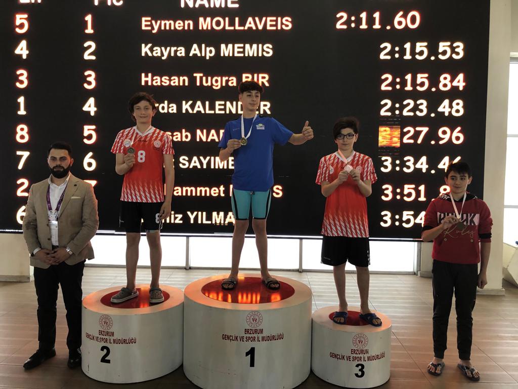 Yüzücülerimizden 23 madalya 2