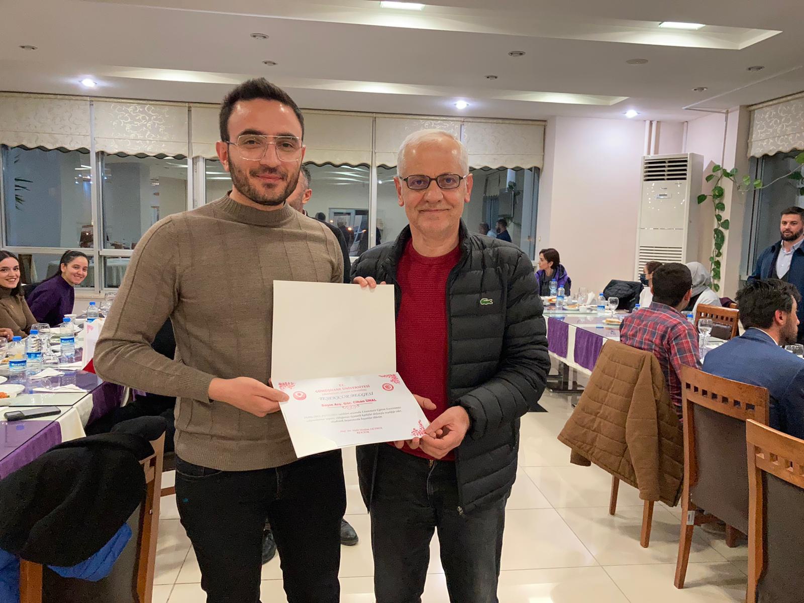 Lisansüstü Eğitim Enstitüsü iftar yemeğinde bir araya geldi 5