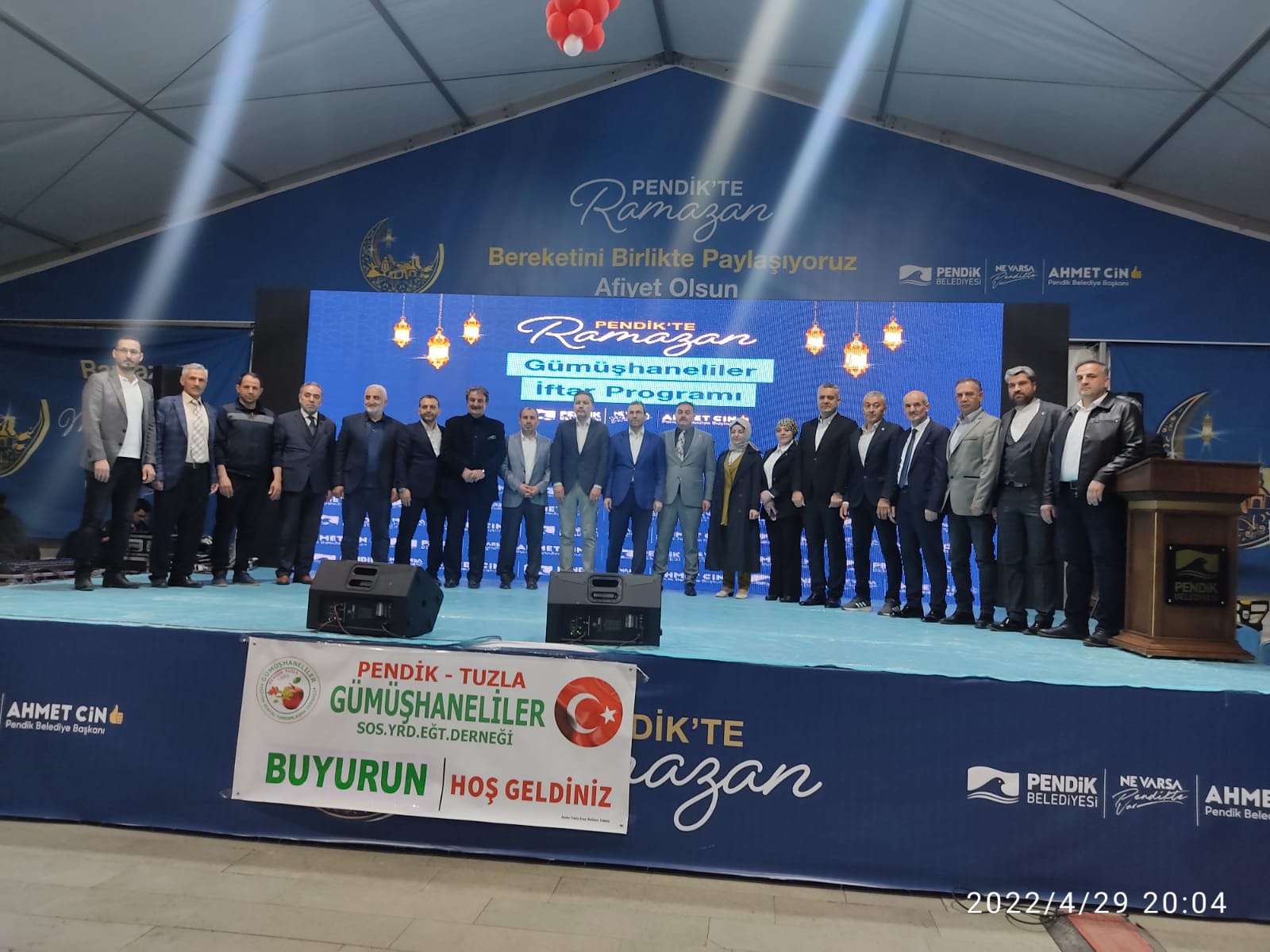 Gümüşhaneliler Pendik’teki iftarda buluştu 3