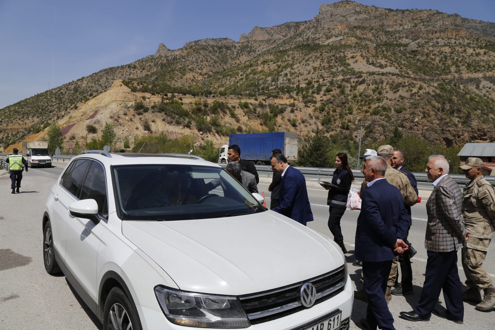 Gümüşhane’de bayram öncesi trafik denetimi yapıldı 7