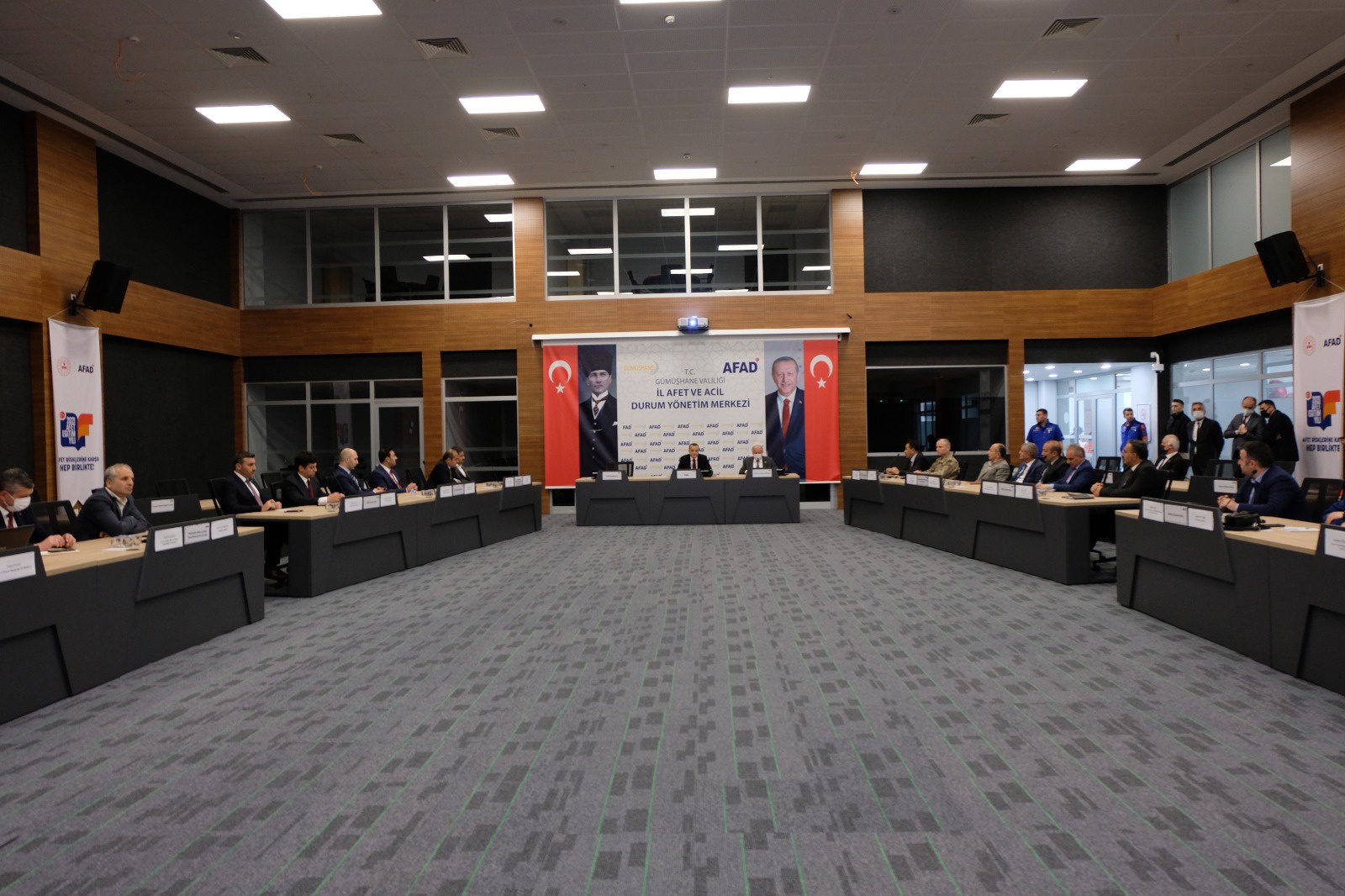 Gümüşhane’de Afet ve Acil Durum Koordinasyon Kurulu toplantısı yapıldı 4