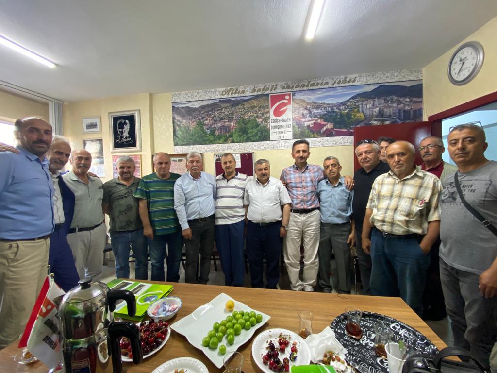Başkanlar Eskişehirdeki Gümüşhaneliler Derneğini ziyaret etti 1