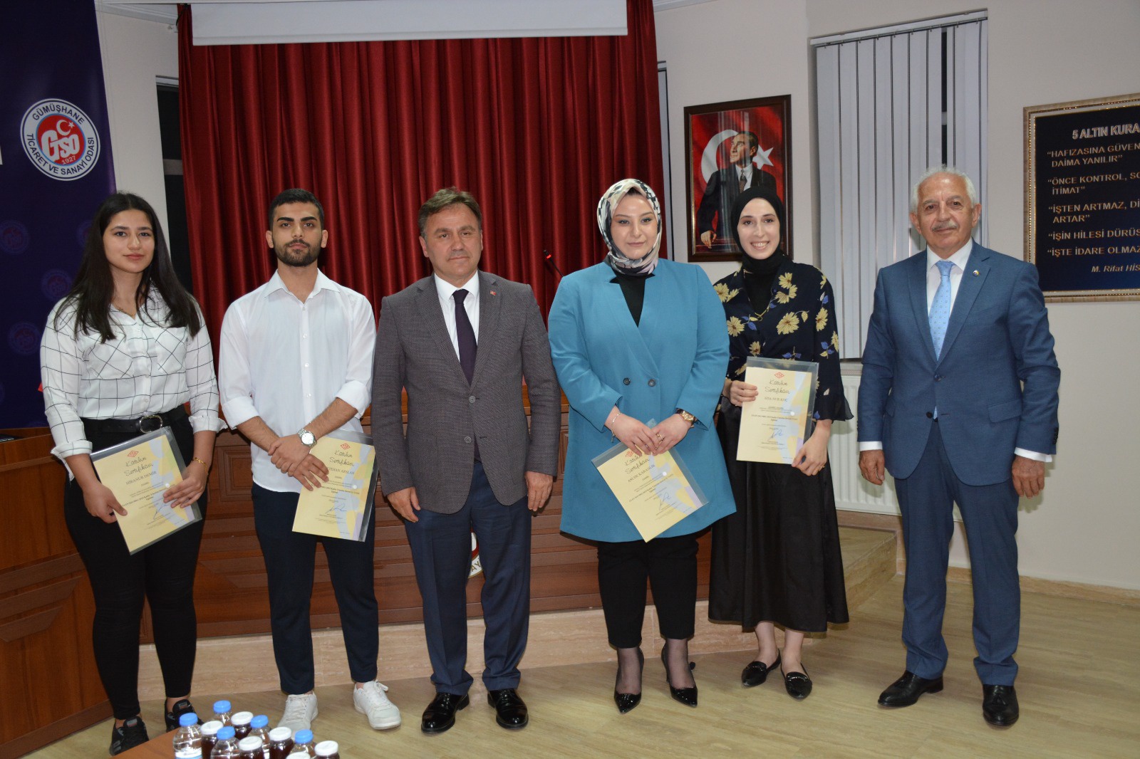 Kalite Yönetim Sistemi sertifikalarını aldılar 8