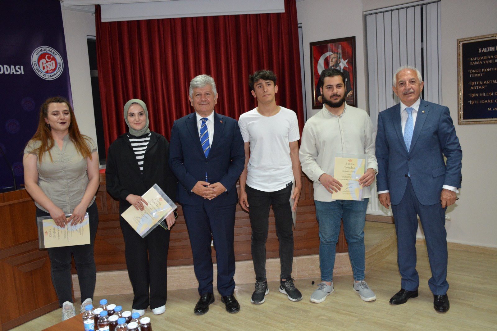 Kalite Yönetim Sistemi sertifikalarını aldılar 4