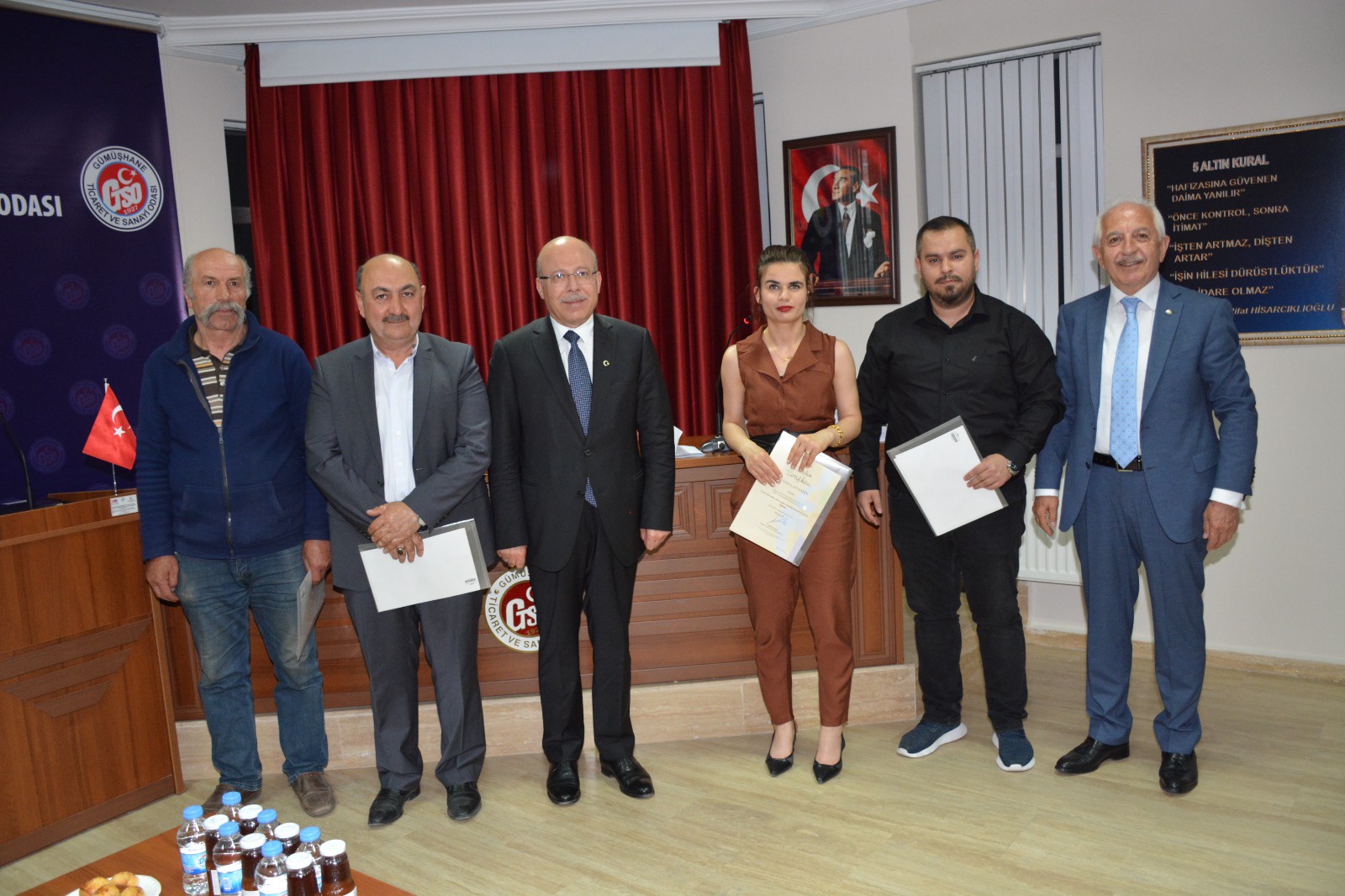 Kalite Yönetim Sistemi sertifikalarını aldılar 2