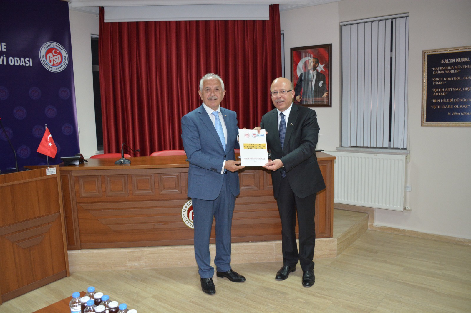 Kalite Yönetim Sistemi sertifikalarını aldılar 19