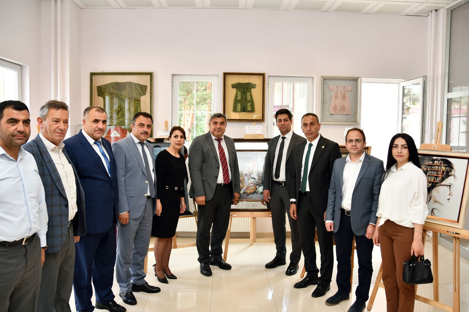 Şiran’da el emeği göz nuru eserler sergilendi 2