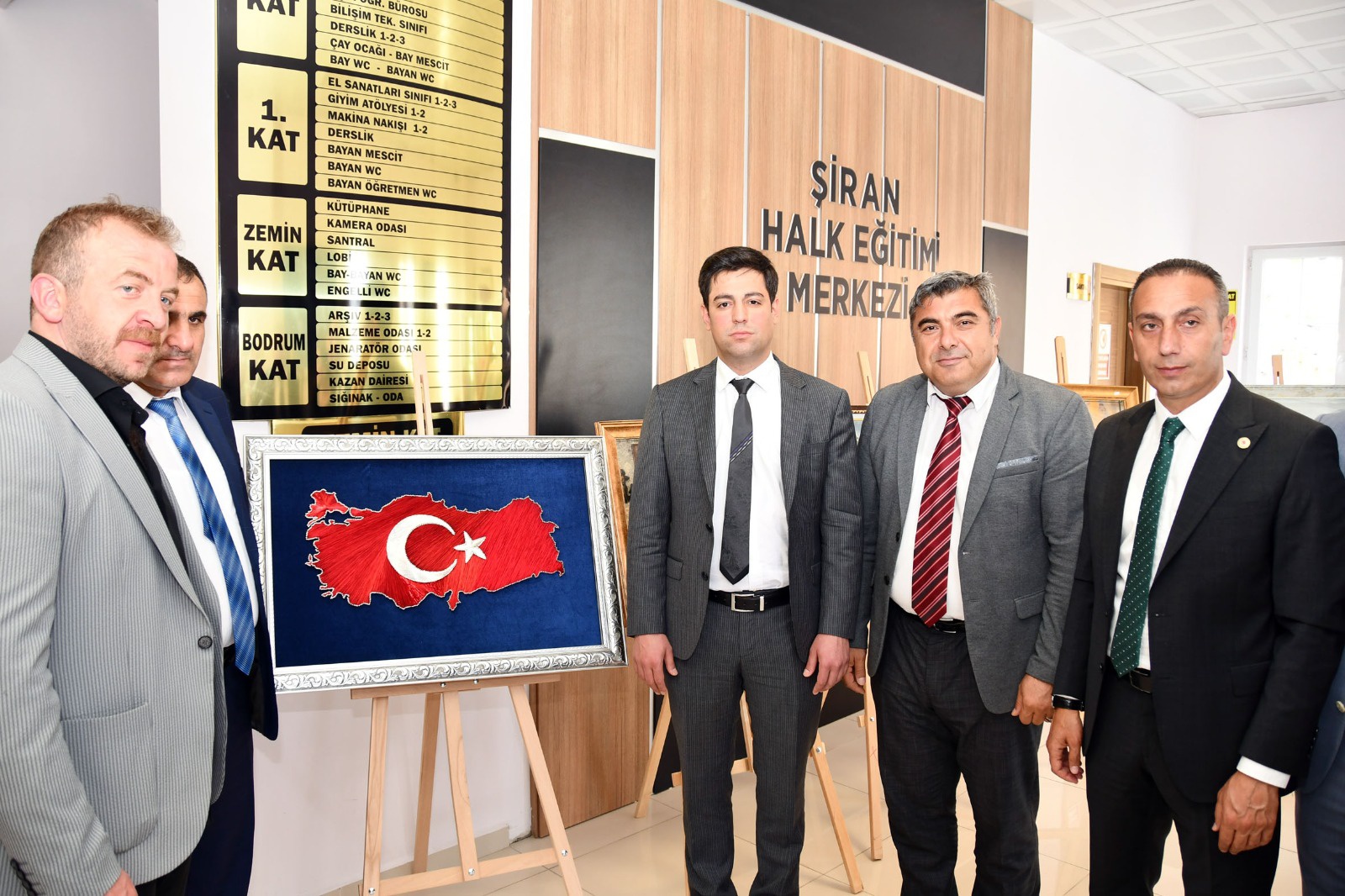 Şiran’da el emeği göz nuru eserler sergilendi 8
