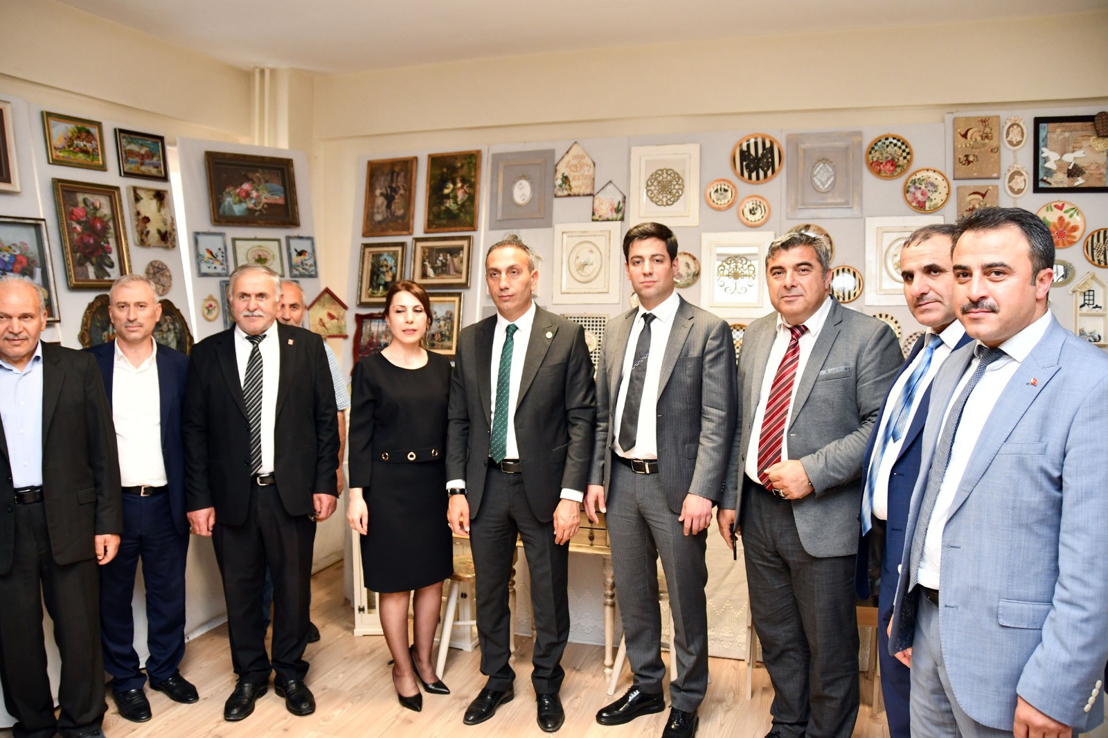 Şiran’da el emeği göz nuru eserler sergilendi 9