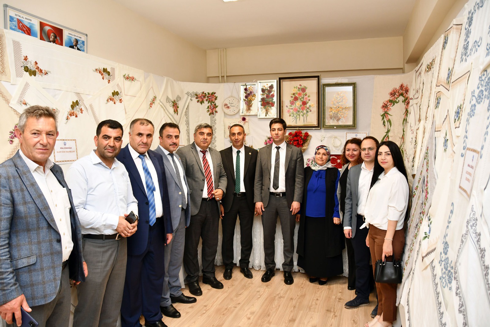 Şiran’da el emeği göz nuru eserler sergilendi 4