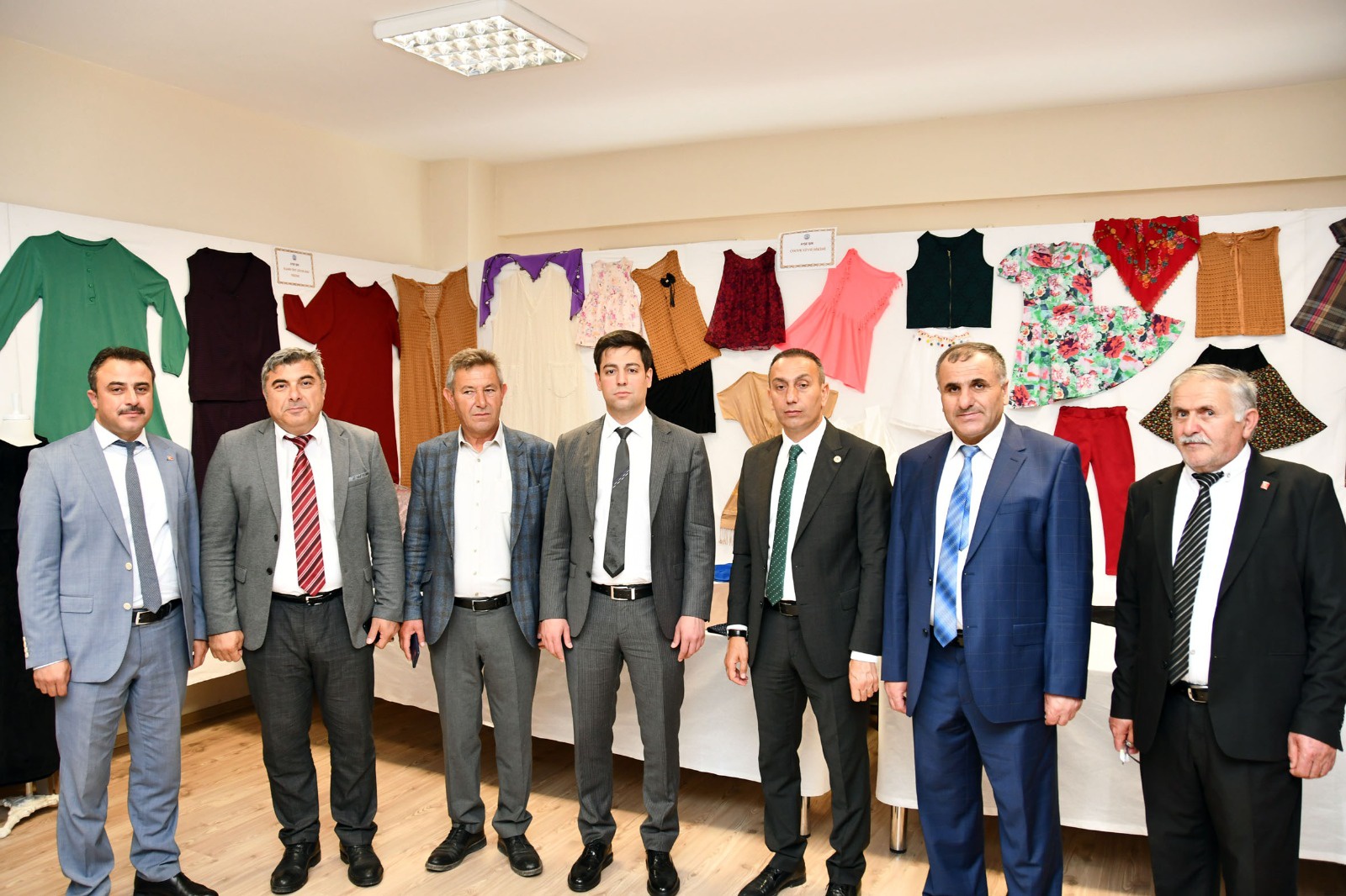 Şiran’da el emeği göz nuru eserler sergilendi 6