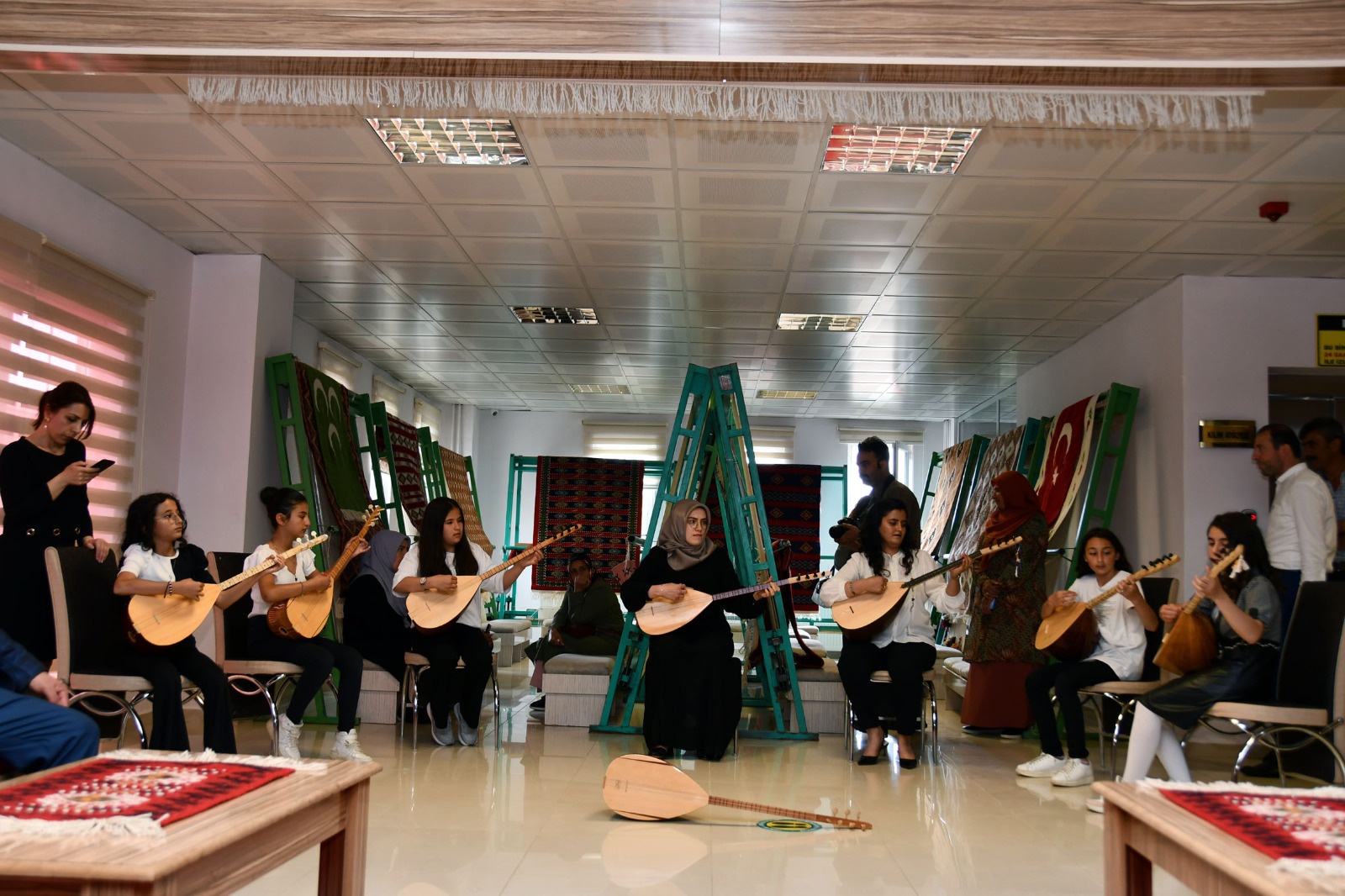 Şiran’da el emeği göz nuru eserler sergilendi 12